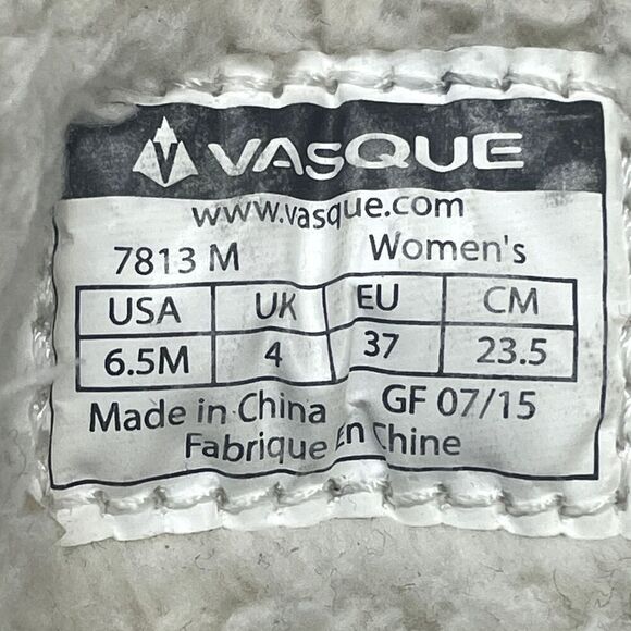 Vasque Pow Pow III Ultra Dry Boots 3M Thinsulate Hiking Waterproof Women's 6.5 - Picture 9 of 11